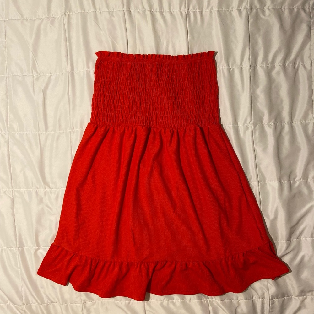 Topshop Strapless Dress Size 10
